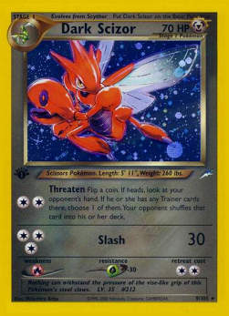 Dark Scizor⁣ - Neo Destiny⁣ (Holo Rare)⁣ [9]