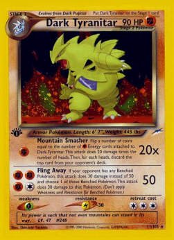 Dark Tyranitar⁣ - Neo Destiny⁣ (Holo Rare)⁣ [11]