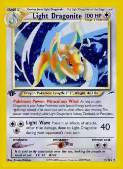 Light Dragonite⁣ - Neo Destiny⁣ (Holo Rare)⁣ [14]