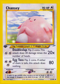 Chansey⁣ - Neo Destiny⁣ (Uncommon)⁣ [31]