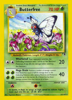 Butterfree⁣ - Legendary Collection⁣ (Rare)⁣ [21]