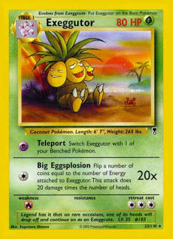 Exeggutor⁣ - Legendary Collection⁣ (Rare)⁣ [23]