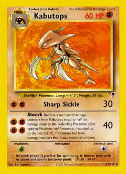 Kabutops⁣ - Legendary Collection⁣ (Rare)⁣ [27]