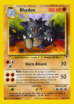 Rhydon⁣ - Legendary Collection⁣ (Rare)⁣ [35]