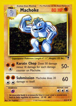 Machoke⁣ - Legendary Collection⁣ (Uncommon)⁣ [51]