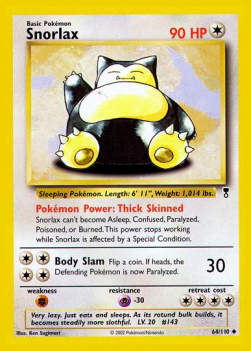 Snorlax⁣ - Legendary Collection⁣ (Uncommon)⁣ [64]