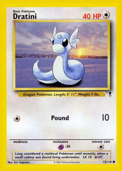 Dratini⁣ - Legendary Collection⁣ (Common)⁣ [72]