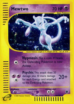 Mewtwo⁣ - Expedition Base Set⁣ (Holo Rare)⁣ [20]