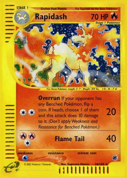 Rapidash⁣ - Expedition Base Set⁣ (Holo Rare)⁣ [26]