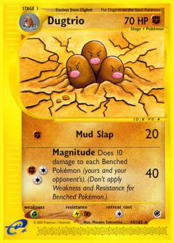 Dugtrio⁣ - Expedition Base Set⁣ (Rare)⁣ [44]