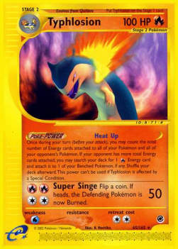 Typhlosion⁣ - Expedition Base Set⁣ (Rare)⁣ [65]