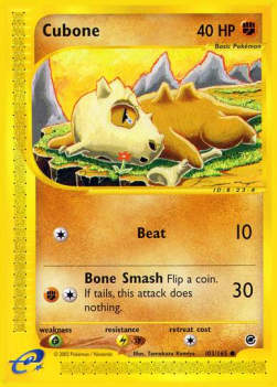 Cubone⁣ - Expedition Base Set⁣ (Common)⁣ [103]