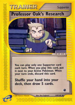 Professor Oak's Research⁣ - Expedition Base Set⁣ (Uncommon)⁣ [149]