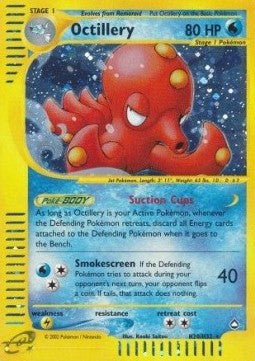 Octillery⁣ - Aquapolis⁣ (Holo Rare)⁣ [H20]