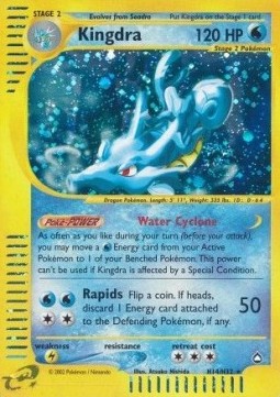 Kingdra⁣ - Aquapolis⁣ (Holo Rare)⁣ [H14]