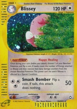 Blissey⁣ - Aquapolis⁣ (Holo Rare)⁣ [H6]