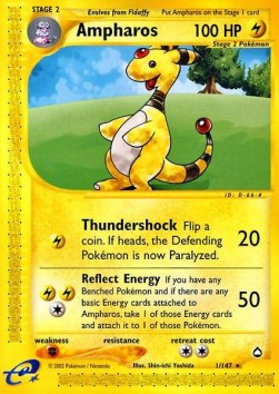 Ampharos⁣ - Aquapolis⁣ (Rare)⁣ [1]