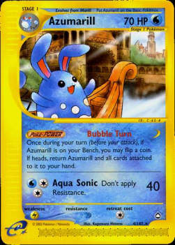 Azumarill⁣ - Aquapolis⁣ (Rare)⁣ [4]