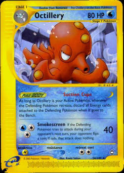 Octillery⁣ - Aquapolis⁣ (Rare)⁣ [26]