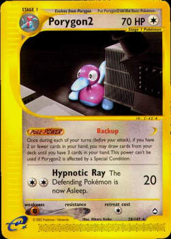 Porygon2⁣ - Aquapolis⁣ (Rare)⁣ [28]