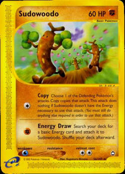 Sudowoodo⁣ - Aquapolis⁣ (Rare)⁣ [36]