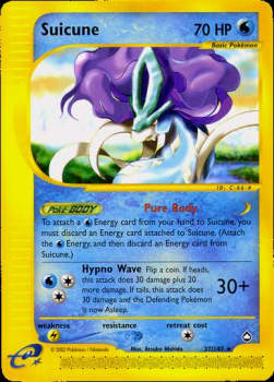 Suicune⁣ - Aquapolis⁣ (Rare)⁣ [37]