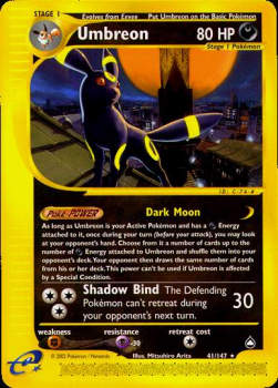 Umbreon⁣ - Aquapolis⁣ (Rare)⁣ [41]