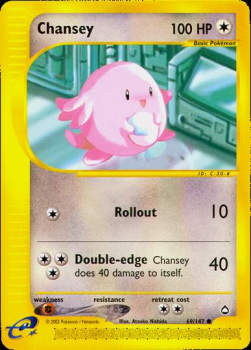 Chansey⁣ - Aquapolis⁣ (Common)⁣ [69]