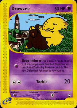 Drowzee⁣ - Aquapolis⁣ (Common)⁣ [74b]