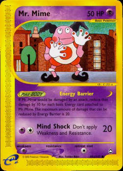 Mr. Mime⁣ - Aquapolis⁣ (Common)⁣ [95a]