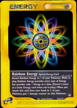 Rainbow Energy⁣ - Aquapolis⁣ (Rare)⁣ [144]