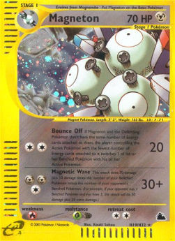 Magneton⁣ - Skyridge⁣ (Holo Rare)⁣ [H19]