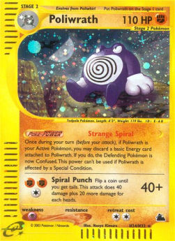 Poliwrath⁣ - Skyridge⁣ (Holo Rare)⁣ [H24]