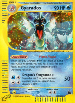 Gyarados⁣ - Skyridge⁣ (Holo Rare)⁣ [H10]