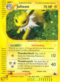 Jolteon⁣ - Skyridge⁣ (Holo Rare)⁣ [H12]