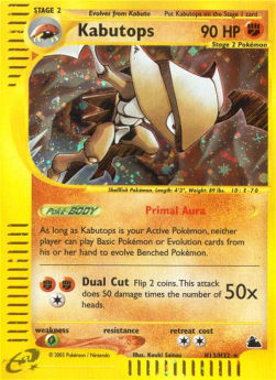 Kabutops⁣ - Skyridge⁣ (Holo Rare)⁣ [H13]