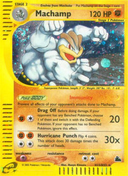 Machamp⁣ - Skyridge⁣ (Holo Rare)⁣ [H15]