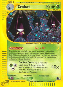 Crobat⁣ - Skyridge⁣ (Holo Rare)⁣ [H5]