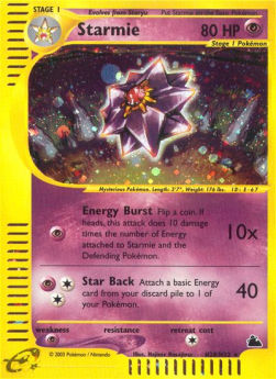 Starmie⁣ - Skyridge⁣ (Holo Rare)⁣ [H28]