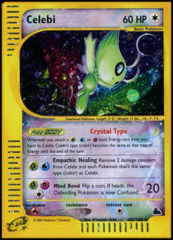 Celebi⁣ - Skyridge⁣ (Secret Rare)⁣ [145]