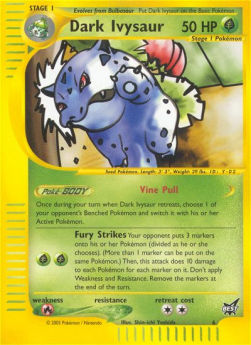 Dark Ivysaur - Best of Game Cards Promos (Promo) [BEST-6]