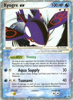 Kyogre ex - Nintendo Black Star Promos (Promo) [NP-37]