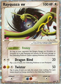 Rayquaza ex - Nintendo Black Star Promos (Promo) [NP-39]