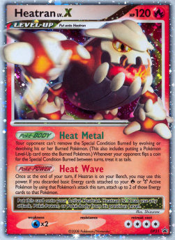 Heatran LV.X - DP Black Star Promos (Promo) [DPPR-31]