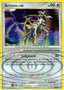 Arceus Lv.100 - DP Black Star Promos (Promo) [DPPR-50]