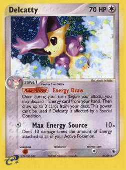 Delcatty (Energy Draw)⁣ - EX Ruby & Sapphire⁣ (Holo Rare)⁣ [5]