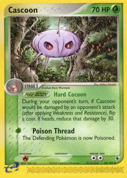 Cascoon⁣ - EX Ruby & Sapphire⁣ (Uncommon)⁣ [26]