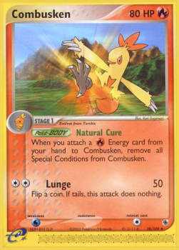 Combusken (Natural Cure)⁣ - EX Ruby & Sapphire⁣ (Uncommon)⁣ [28]