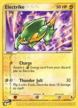 Electrike (Charge)⁣ - EX Ruby & Sapphire⁣ (Uncommon)⁣ [30]