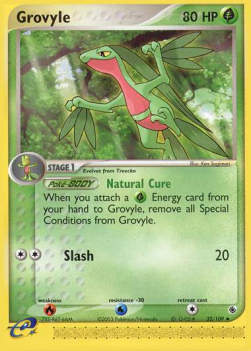 Grovyle (Natural Cure)⁣ - EX Ruby & Sapphire⁣ (Uncommon)⁣ [32]